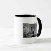 Schlafzimmer, das Jeanne Lanvin c.1920-25 gehört Tasse (VorderseiteRechts)