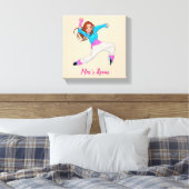 Schlafzimmer für Tanzhip-Hop Leinwanddruck (Insitu (Schlafzimmer))