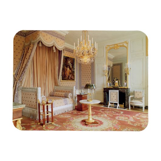 Schlafzimmer im Grand Trianon (Foto) Magnet (Horizontal)