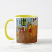 Schlafzimmer in Arles (F482) Van Gogh Fine Art Tasse (Links)