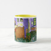 Schlafzimmer in Arles (F483) Van Gogh Fine Art Tasse (Zentrum)
