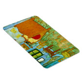 Schlafzimmer in Arles (F484)Van Gogh Fine Art Magnet (Rechte Seite)