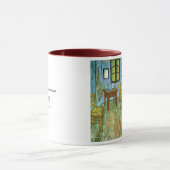 Schlafzimmer in Arles (F484) Van Gogh Fine Art Tasse (Zentrum)