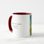 Schlafzimmer in Arles (F484) Van Gogh Fine Art Tasse (Vorderseite Links)