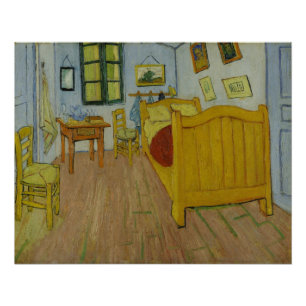 Schlafzimmer in Arles, Ölmalerei, Vincent Van Gogh Poster