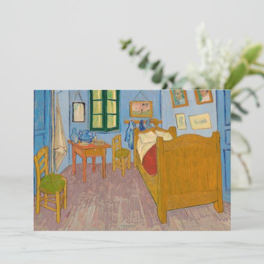 Schlafzimmer in Arles | Vincent van Gogh (Stehend Vorderseite)