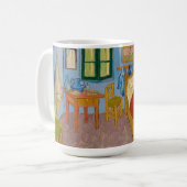 Schlafzimmer in Arles | Vincent van Gogh Kaffeetasse (Vorderseite Links)