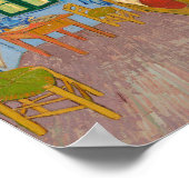 Schlafzimmer in Arles | Vincent Van Gogh Poster (Ecke)