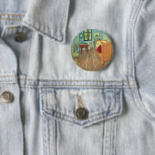 Schlafzimmer in Arles von Vincent van Gogh Button (Beispiel)