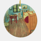 Schlafzimmer in Arles von Vincent van Gogh Keramik Ornament (Hinten)