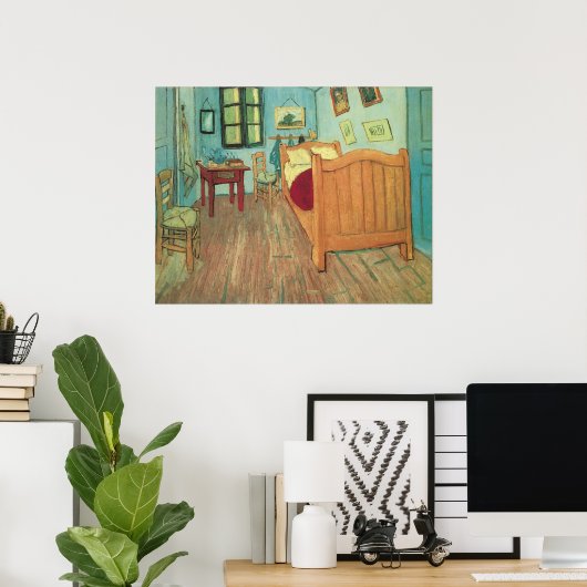 Schlafzimmer in Arles von Vincent van Gogh Poster (Heimbüro)