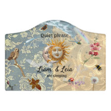 Schlafzimmer/Kinderzimmer mit Kosmischer Gartenanl