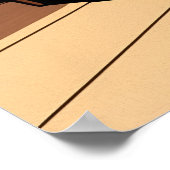 Schlafzimmer - Leinwand Printing Poster (Ecke)