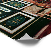 Schlafzimmer mit Henri II und Diane de Poitiers Poster (Ecke)