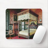Schlafzimmer von Henri II und Dianede Poitiers Mousepad (Mit Mouse)