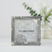 Schlafzimmerdusche Einladung (Stehend Vorderseite)