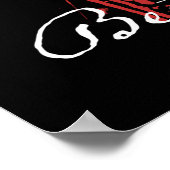 Schlafzimmerplakat Beethoven Poster (Ecke)