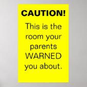 Schlafzimmerplakat Poster (Vorne)