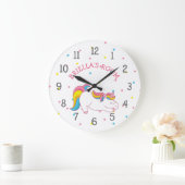 Schlafzimmeruhr mit Namen Große Wanduhr (Zuhause)