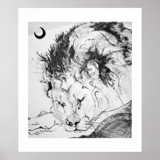 Schlafzwiebel Poster (Vorne)