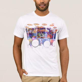 "Schlag 1PEACE es. Das Leben ist rythym". T-Shirt
