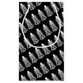 Schlag ab! Raumschiff, Geburtstag Kleine Geschenktüte (Rückseite)