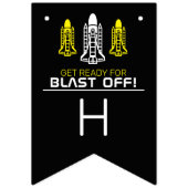 Schlag ab! Raumschiff, Geburtstag Wimpelkette (Zweite Fahne)