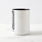 Schlag ab! zweifarbige tasse (Mittel)