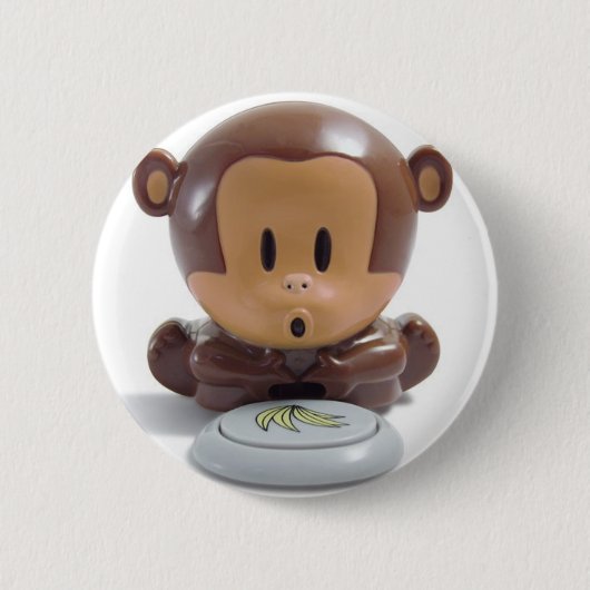 Schlag-Affe-Nageltrockner [1] Button (Vorderseite)