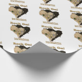 SCHLAG AN! Liebe-Wanderung schützt unsere öffentli Geschenkpapier (Ecke)