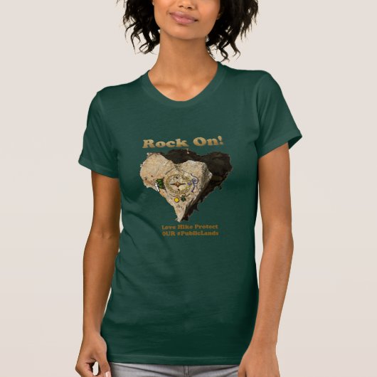 SCHLAG AN! Liebe-Wanderung schützt unsere öffentli T-Shirt (Vorderseite)