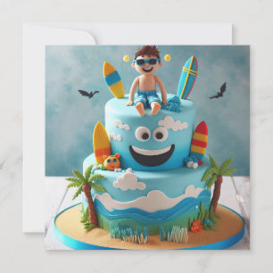 SCHLAG AUF! KIND AUF EINEM KUCHGEBURTSTAG EINLADUNG