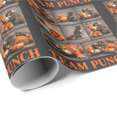 Schlag Baby Affe Geschenkpapier (Rolleneckpunkt)
