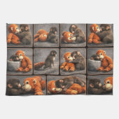 Schlag Baby Affe Geschirrtuch (Horizontal)