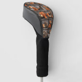 Schlag Baby Affe Golf Headcover (angewinkelt)