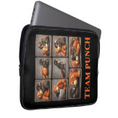 Schlag Baby Affe Laptopschutzhülle (Vorne Rechts)