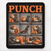 Schlag Baby Affe Mousepad (Vorne)