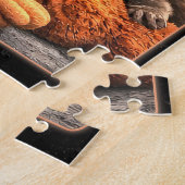 Schlag Baby Affe Puzzle (Seite)