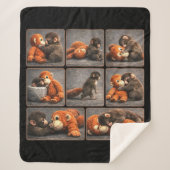 Schlag Baby Affe Sherpadecke (Vorderseite)