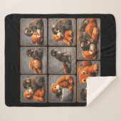 Schlag Baby Affe Sherpadecke (Vorderseite (Horizontal))