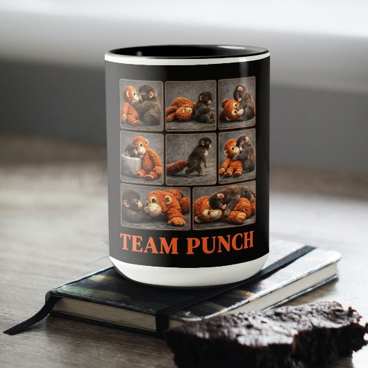 Schlag Baby Affe Tasse