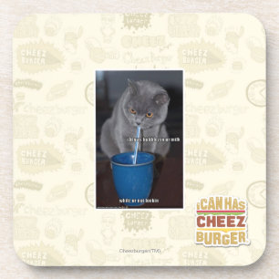 Schlag-Blasen in ur Milch Getränkeuntersetzer