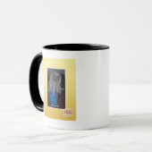 Schlag-Blasen in ur Milch Tasse (Vorderseite Links)