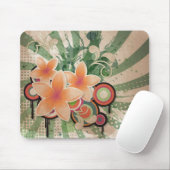 Schlag-Blumen Mousepad (Mit Mouse)