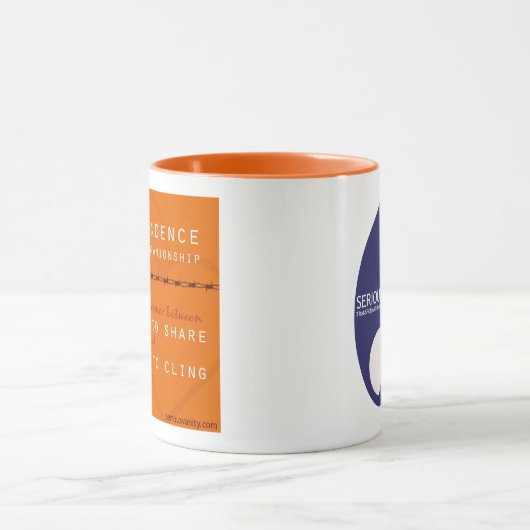 Schlag Codependence Mindfulness-Tasse Tasse (Zentrum)