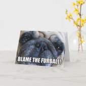 SCHLAG DEN FURBALL! | ALLERGY MEME KARTE (Gelbe Blume)