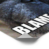 SCHLAG DEN FURBALL! ALLERGY MEME POSTER (Ecke)