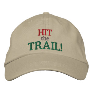 Schlag den Weg! Bestickte Baseballkappe