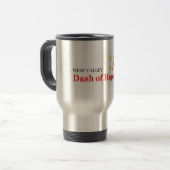 Schlag der Hoffnungs-Reise-Tasse Reisebecher (Vorderseite Links)