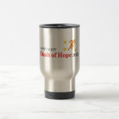Schlag der Hoffnungs-Reise-Tasse Reisebecher (Mittel)
